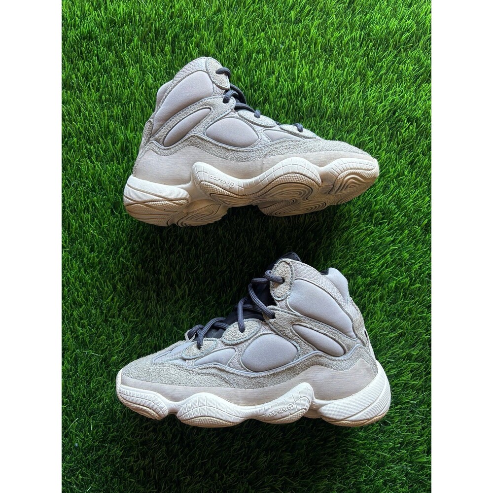 Adidas Yeezy 500 High 'Mist Stone' sneakers sz 5.5